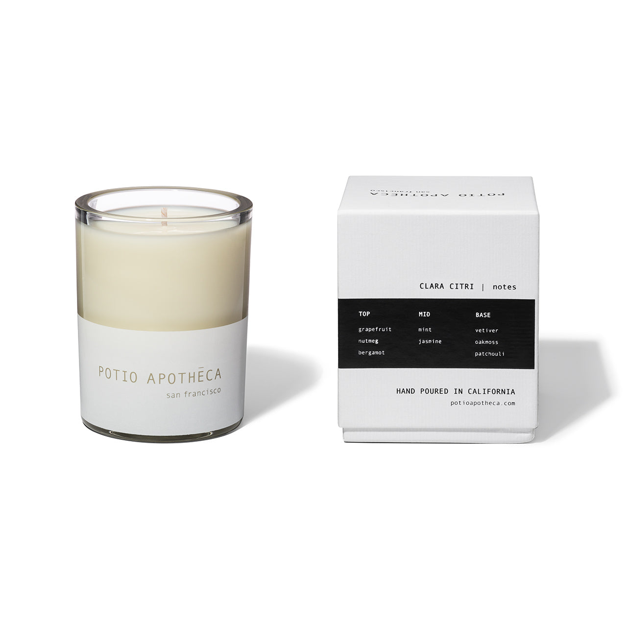 CLARA CITRI fragranced candle